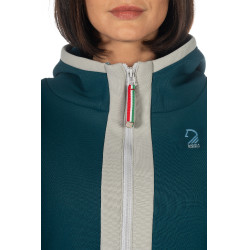 Damen-Sweatshirt Livigno HKM Dunkelgrün Grün Damen-Sweatshirt Livigno HKM Dunkelgrün Grün