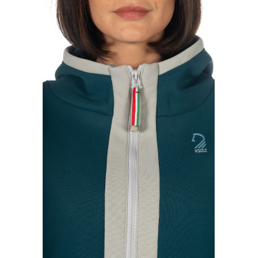 Damen-Sweatshirt Livigno HKM Dunkelgrün Grün Damen-Sweatshirt Livigno HKM Dunkelgrün Grün