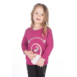 Polly Sweatshirt HKM Kinder Magenta Rosa Polly Sweatshirt HKM Kinder Magenta Rosa
