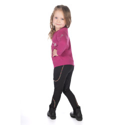 Polly Sweatshirt HKM Kinder Magenta Rosa Polly Sweatshirt HKM Kinder Magenta Rosa