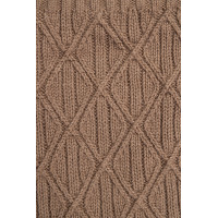 Gestrickter B Vertigo Schal Faye Meerestitan Marineblau