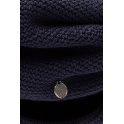 Gestrickter Schal Horze Haze Indigo Vintage Marineblau