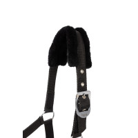 Halfter und Führstrick Pony Pegasus Horze Schwarz Halfter und Führstrick Pony Pegasus Horze Schwarz