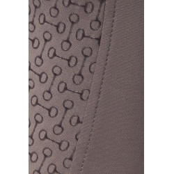 Thermoreithose Full Grip Horze Rhea Kinder Gesäßtaschen Braunfalke