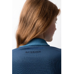 Trainings-T-Shirt Ayra Horze Meerestitan Marineblau