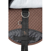 Horze Lammfell Reitpad Schwarz Horze Lammfell Reitpad Schwarz