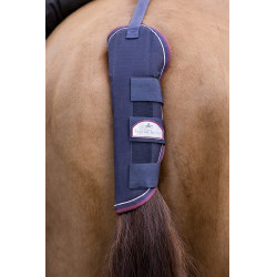 Schweifschoner Equithème Tyrex 1200D Marine / Bordeaux Blau