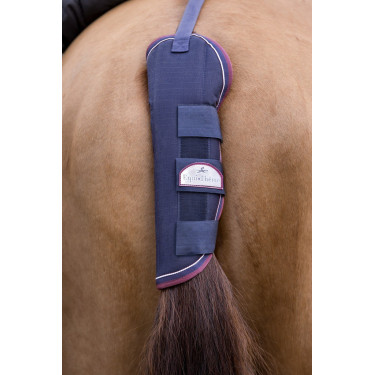 Schweifschoner Equithème Tyrex 1200D Marine / Bordeaux Blau