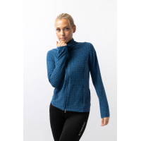 Reitjacke Fleece Darcey Horze Himmelblau Reitjacke Fleece Darcey Horze Himmelblau