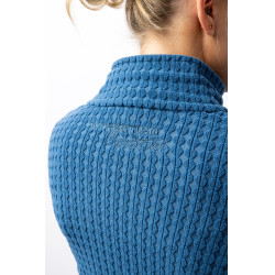 Reitjacke Fleece Darcey Horze Himmelblau