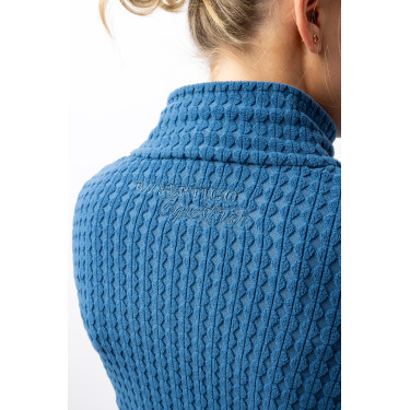 Reitjacke Fleece Darcey Horze Himmelblau