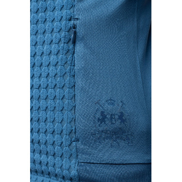 Reitjacke Fleece Darcey Horze Himmelblau