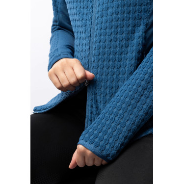 Reitjacke Fleece Darcey Horze Himmelblau