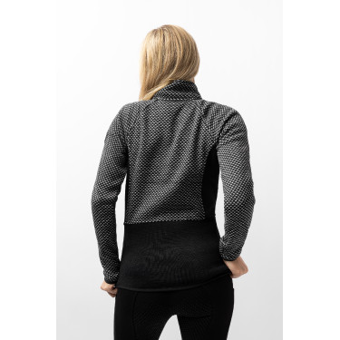 Fleecejacke Neve Horze Kaviar Schwarz