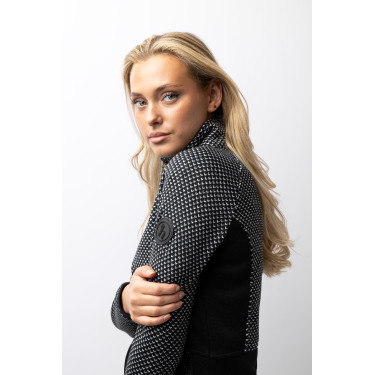 Fleecejacke Neve Horze Kaviar Schwarz