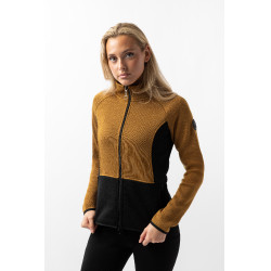 Fleecejacke Neve Horze Goldbraun