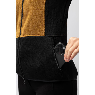 Fleecejacke Neve Horze Goldbraun