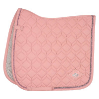 Tapis de selle HV Polo Classic DR Fleur de rose