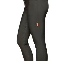 Reithose GEM John Full Grip Schwarz