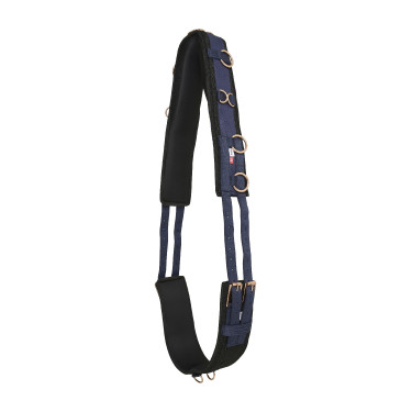 Arbeitslonge Nylon Imperial Riding Deluxe Extra Marine / Rosa Blau