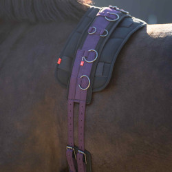 Arbeitslonge Nylon Imperial Riding Deluxe Extra Brombeere Bordeaux