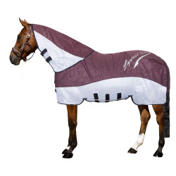 Couverture anti-mouches et pluie Imperial Riding Super-dry Bordeaux