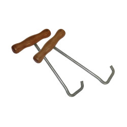 Stiefelknecht mit Haken und Holzgriff