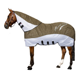 Fliegen- und Regenschutz-Halsschutz Imperial Riding Super-dry Grüne Olive Grün Fliegen- und Regenschutz-Halsschutz Imperial Riding Super-dry Grüne Olive Grün