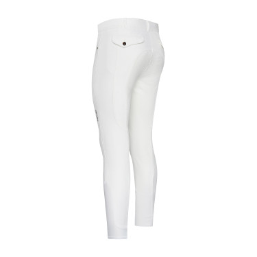 Euro-Star Camillo FullGrip Reithose Herren Weiß Wei&amp;amp;amp;amp;amp;amp;szlig;