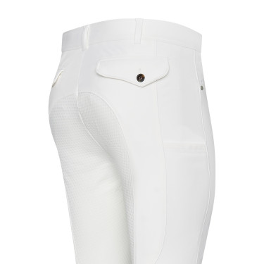 Euro-Star Camillo FullGrip Reithose Herren Weiß Wei&amp;amp;amp;amp;amp;amp;szlig;