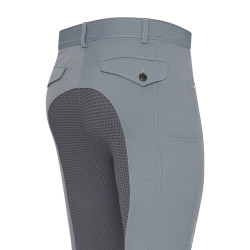 Euro-Star Camillo FullGrip Reithose Herren Titanium Grau