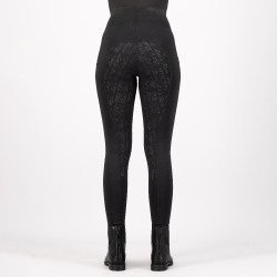 Reitleggings Easy Rider Dietse FullGrip Damen Schwarz Reitleggings Easy Rider Dietse FullGrip Damen Schwarz