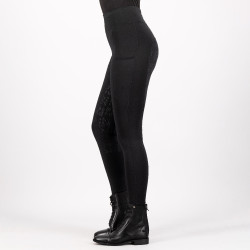 Reitleggings Easy Rider Dietse FullGrip Damen Schwarz Reitleggings Easy Rider Dietse FullGrip Damen Schwarz