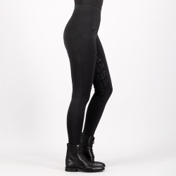 Reitleggings Easy Rider Dietse FullGrip Damen Schwarz Reitleggings Easy Rider Dietse FullGrip Damen Schwarz