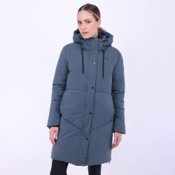 Jacke Euro-Star Lavar Dunkle Kastanie Blau