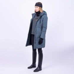Jacke Euro-Star Lavar Dunkle Kastanie Blau