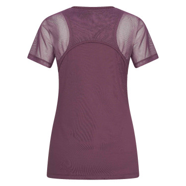T-Shirt Euro-Star Vittoria Dunkle Beere Rot