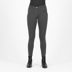 Reithose Easy Rider Joy FullGrip Grauer Magnet