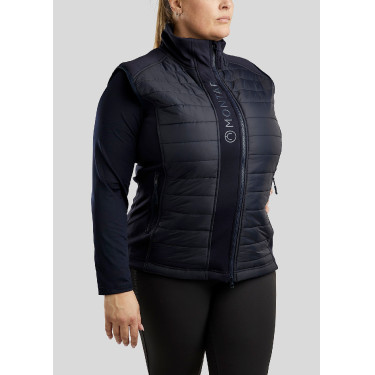 Ärmellose Daunenweste Montar Emma Curve Damen Marine Marineblau