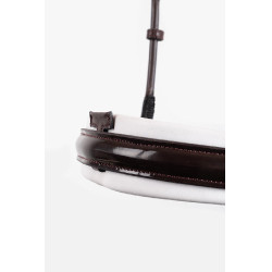 Kombinierter Nasenriemen Montar Deluxe kontrastierende Kontur ECO-Leder Braun Kombinierter Nasenriemen Montar Deluxe kontrastierende Kontur ECO-Leder Braun