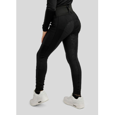 Gestrickte Leggings Montar MoErima Full Grip Damen Schwarz