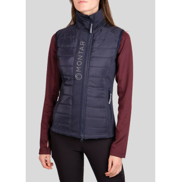 Ärmellose Daunenweste Montar Emma Damen Marine Marineblau