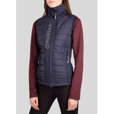 Ärmellose Daunenweste Montar Emma Damen Marine Marineblau