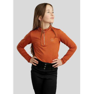 Polo Montar MoEverline Junior Rose Gold Langarm