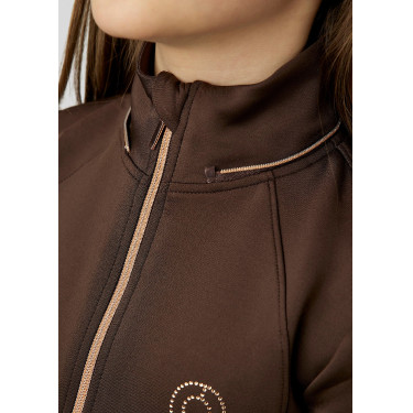 Sweatshirt mit Reißverschluss Montar MoFlora Crystal Roségold Kinder Sweatshirt mit Reißverschluss Montar MoFlora Crystal Roségold Kinder