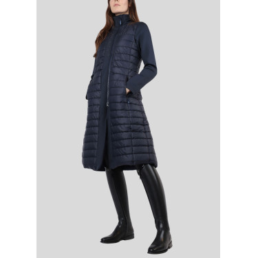 Lange gesteppte Hybridjacke Montar Damen