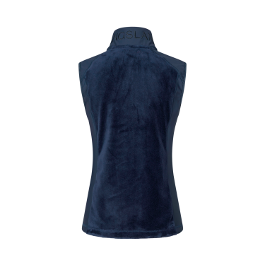 Ärmellose Weste Kingsland aus Korallenfleece Damen KLVania Marine Marineblau