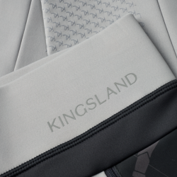 Leggings Kingsland Full Grip Damen KLVea Graues Schmiedeeisen