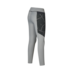 Leggings Kingsland Full Grip Damen KLVea Graues Schmiedeeisen