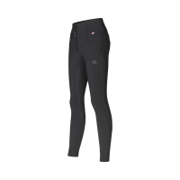 Kingsland Damen Reithose Vollbesatz High Waist KLKhloe X-Shape Schwarz